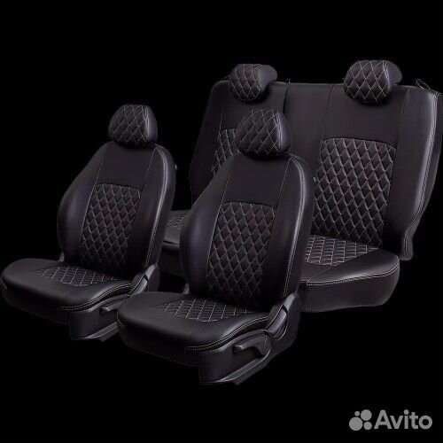 Чехлы на сиденье Toyota Rav4 -5 (XA50) с 03.2018г