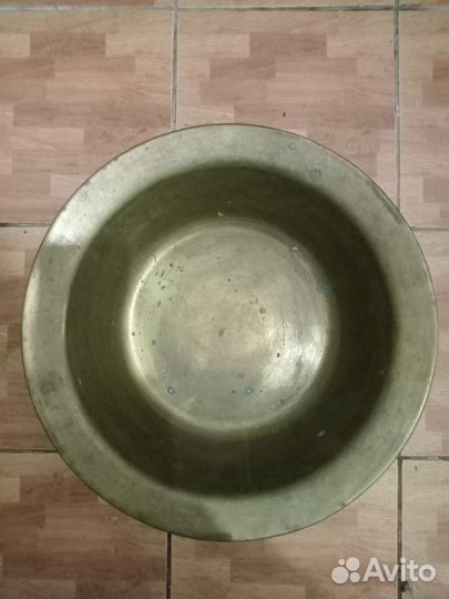 Медный таз,друшлаг СССР