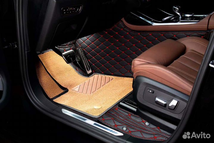 3D Коврики Nissan Patrol из Экокожи