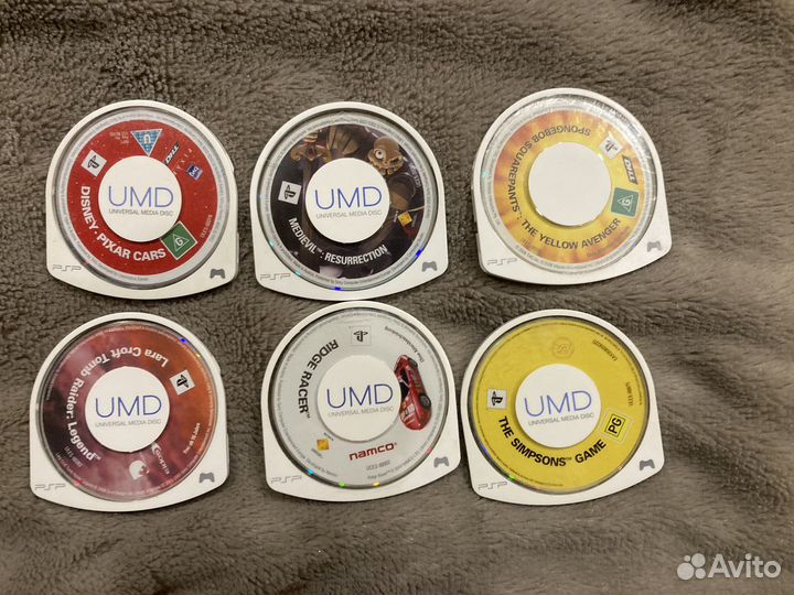 Диски на psp