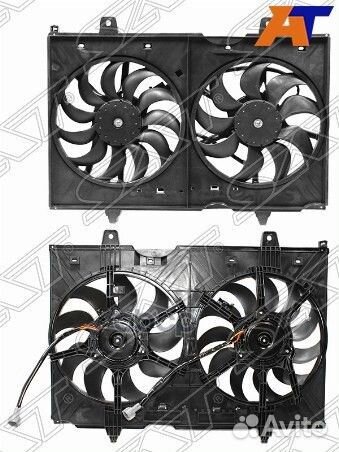 ST-DT07-200-0 вентилятор охлаждения Nissan Alm