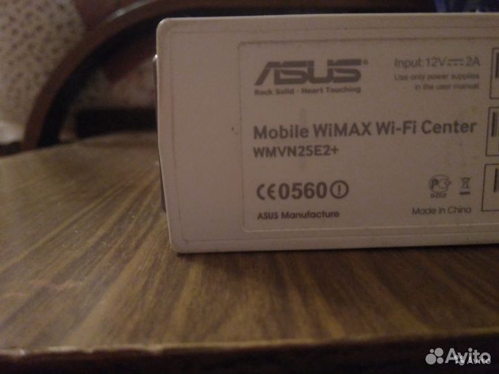 WI Fi Center роутер Yota WiMax Asus wmvn25E2+