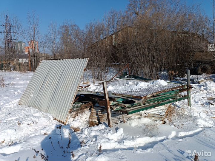 Забор металлический б/у