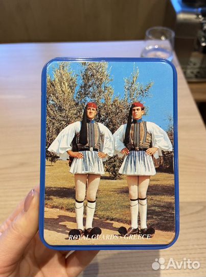 Игральные карты с Греции невскрытые