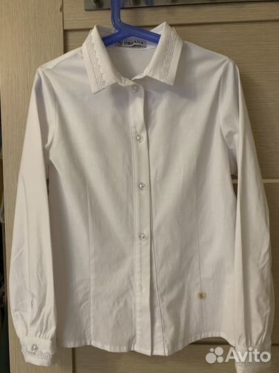 Рубашка школьная 140