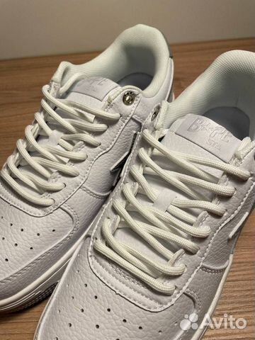 Кроссовки Bape Sta Bapesta Grey White х Jjjjound