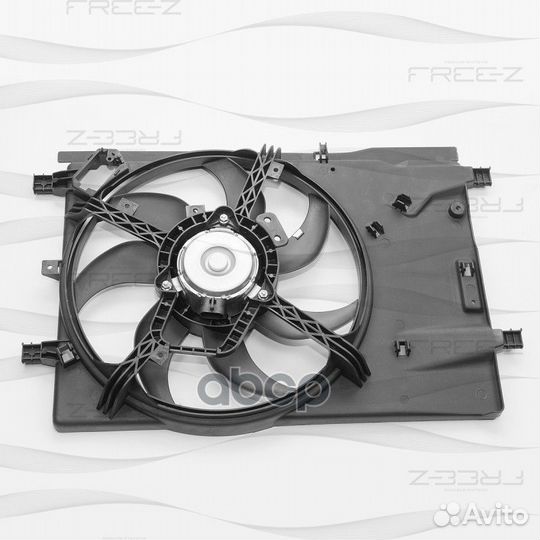 KM0174 вентилятор радиатора Opel Corsa 06 KM0