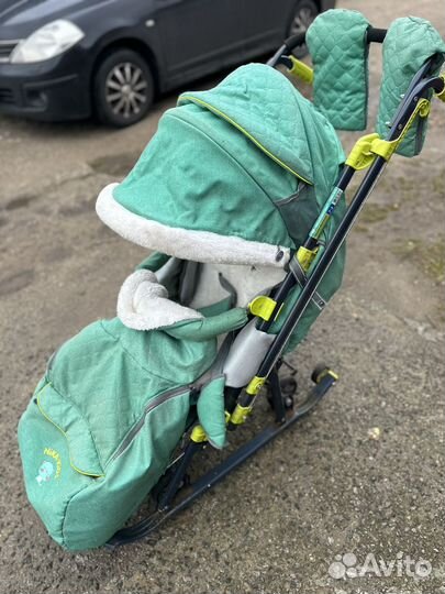 Коляска санки