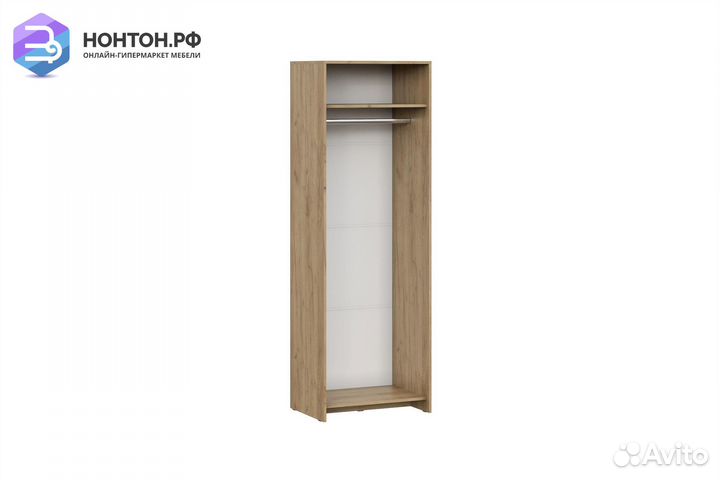 Шкаф двухстворчатый Глория дуб золотой / камень тё