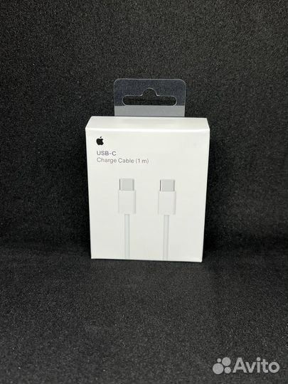 Кабель для зарядки Apple USB-C to USB-C 1м новый
