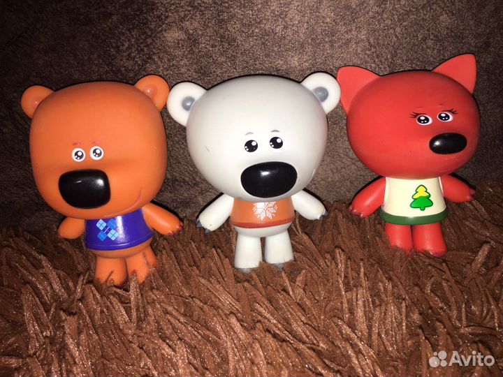 Игрушки мимимишки резиновые