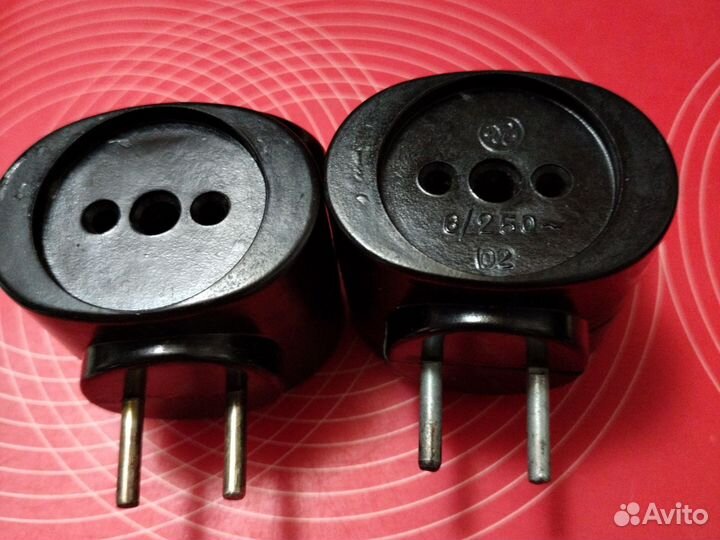 Тройник розетка СССР