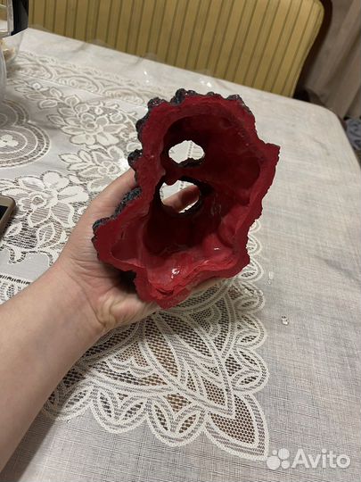 Вулкан в аквариум