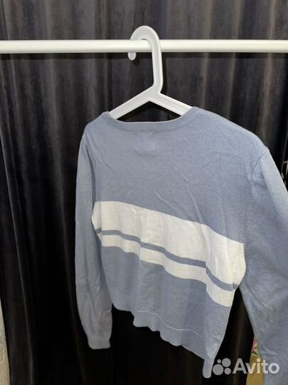 Кроп топ с длинным рукавом Pull & Bear