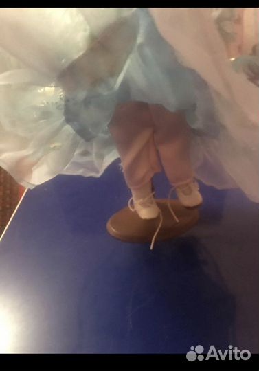 Фарфоровая кукла новая интерьерная 33см