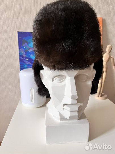 Норковая шапка женская