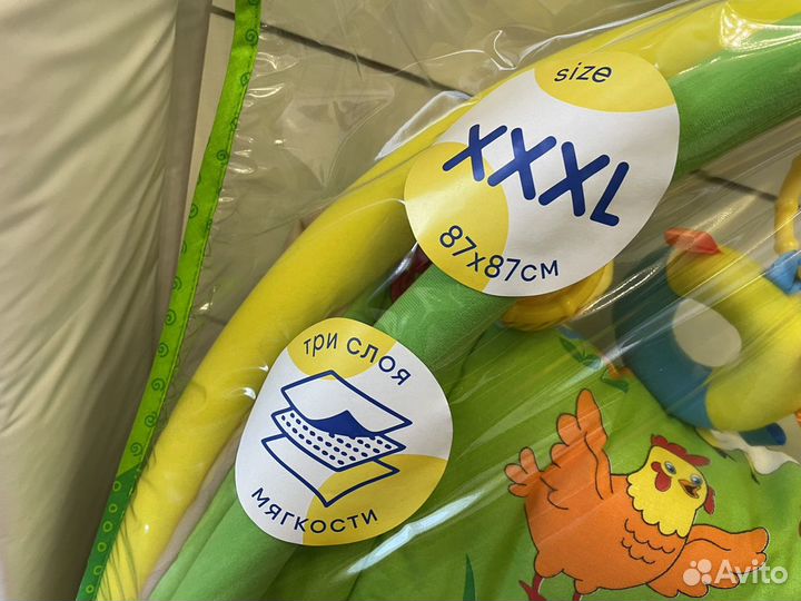 Детский развивающий коврик