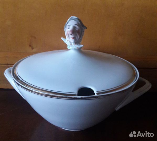 Супница. Богемский фарфор.чсср