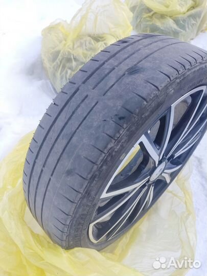 Колеса r16 4x100, летние bridgestone 165/50