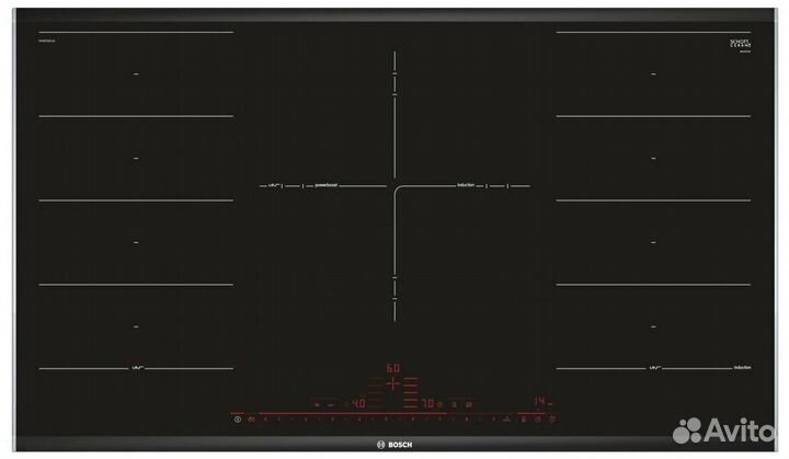 Индукционная варочная панель Bosch PXV975DC1E, чер