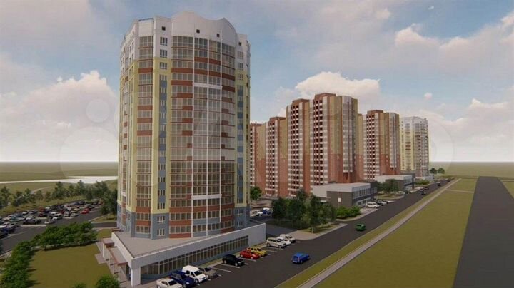 2-к. квартира, 68,6 м², 10/17 эт.