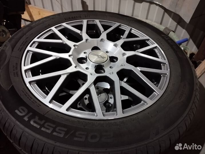 Колеса X'trike X-125 4х100 D54.1 BK/FP