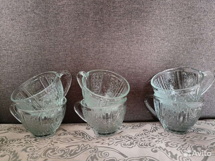 Креманки, чашки СССР, хрусталь, стекло