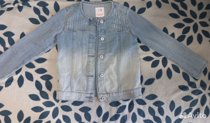 Джинсовая куртка р.116