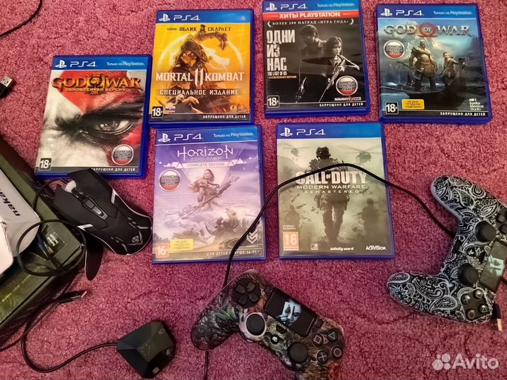 Игровая приставка ps4 pro