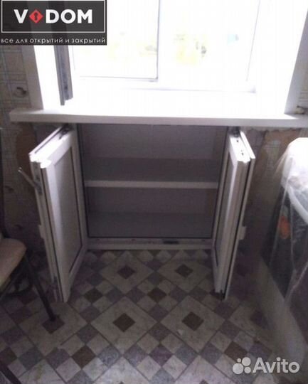 Балконная дверь с окном. Пластиковые окна и двери