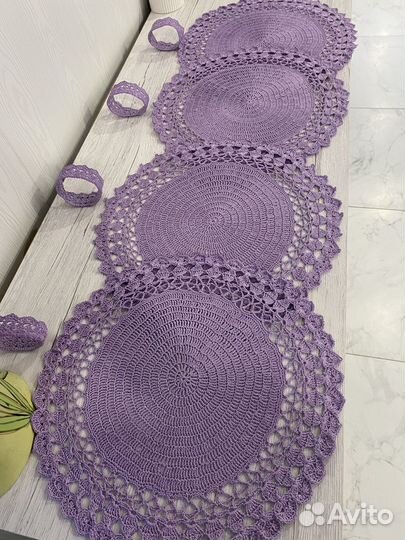 Салфетки вязаные крючком