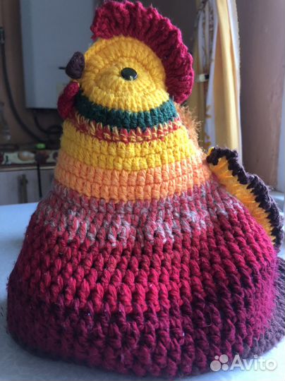 Вязаные грелки на чайник