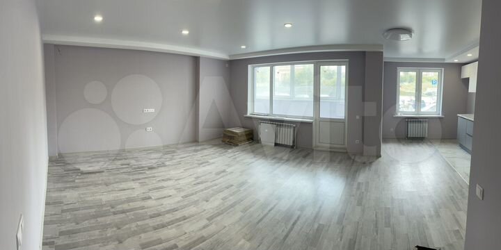 2-к. квартира, 75,7 м², 1/25 эт.