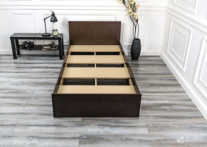 Кровать с матрасом 90х200 Марс