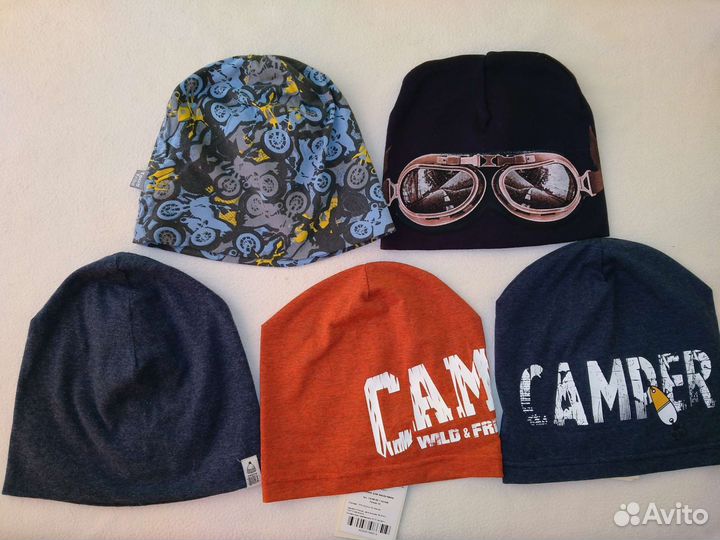 Шапки новые 50-56р