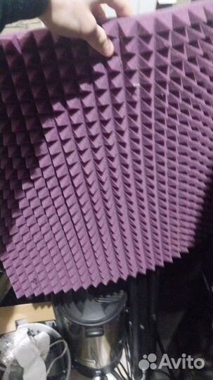 Акустический поролон пирамида