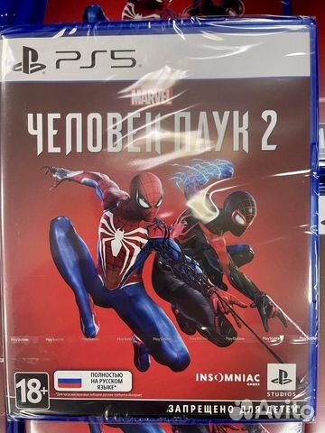 Человек паук 2 PS5 Spider man 2 Русская Обложка купить в Москве ...