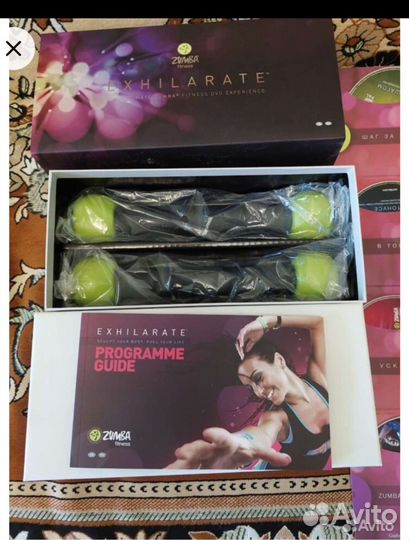 Гантели-Маракасы для занятий Zumba Toning