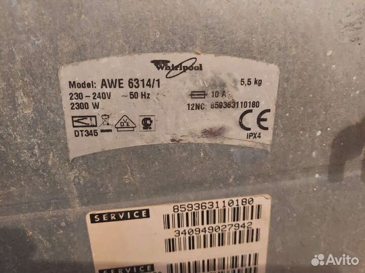 Whirpool AWE 6314/1