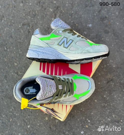 Кроссовки New Balance 990v3 x Patta