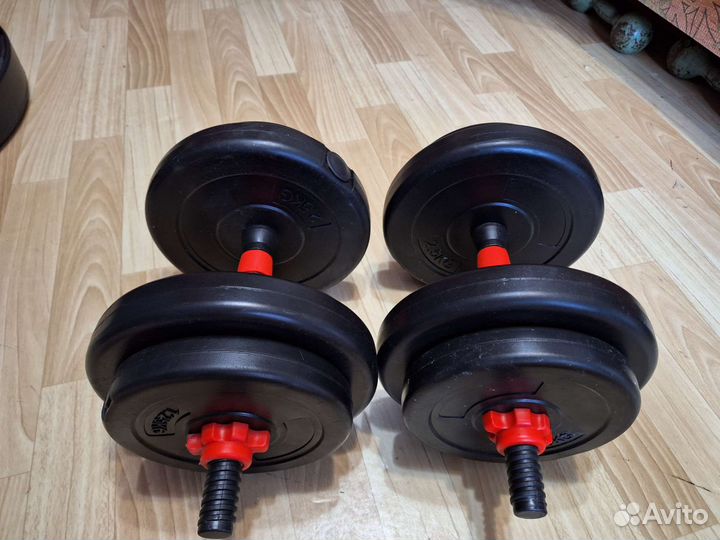 Гантели разборные