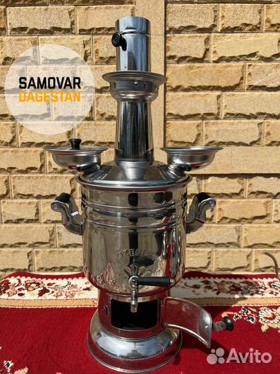 Самовар 6 литров на дровах