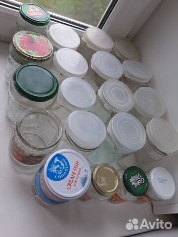 Банки стеклянные с крышками