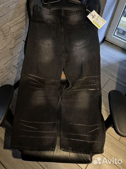 Джинсы широкие y2k