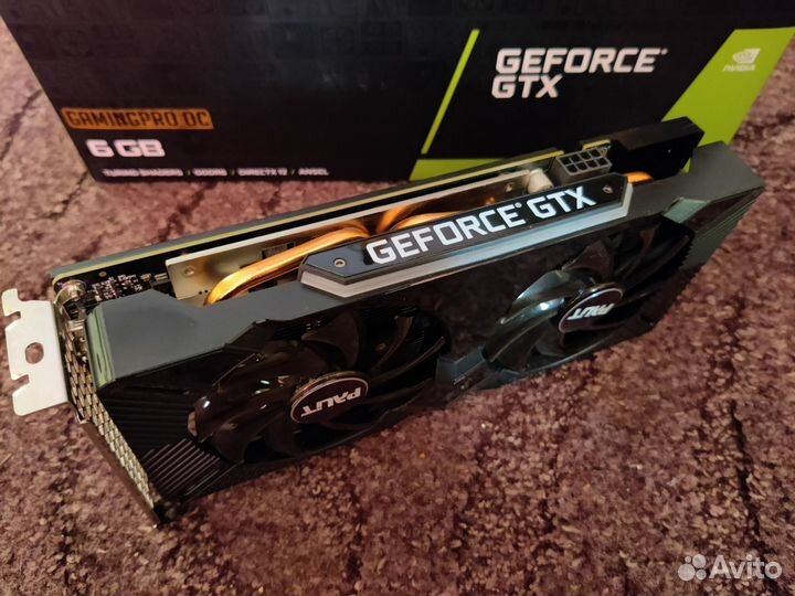 Palit RTX 1660 Super GamingPro идеальное состояние