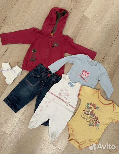 Вещи пакетом на девочку отдам бесплатно