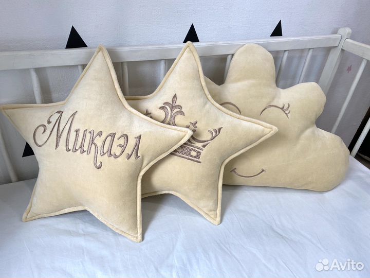 Подушки с вышивкой