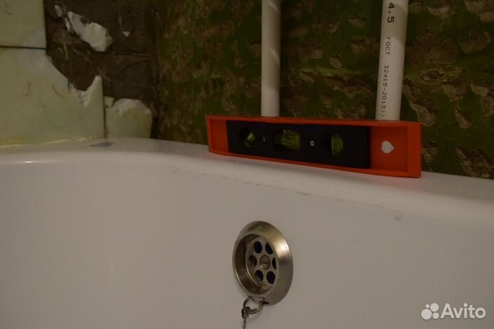 Реставрация старых ванн. Технология ванна в ванну