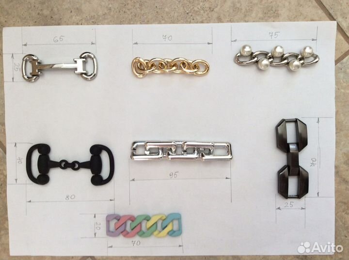 Фурнитура для обуви и одежды