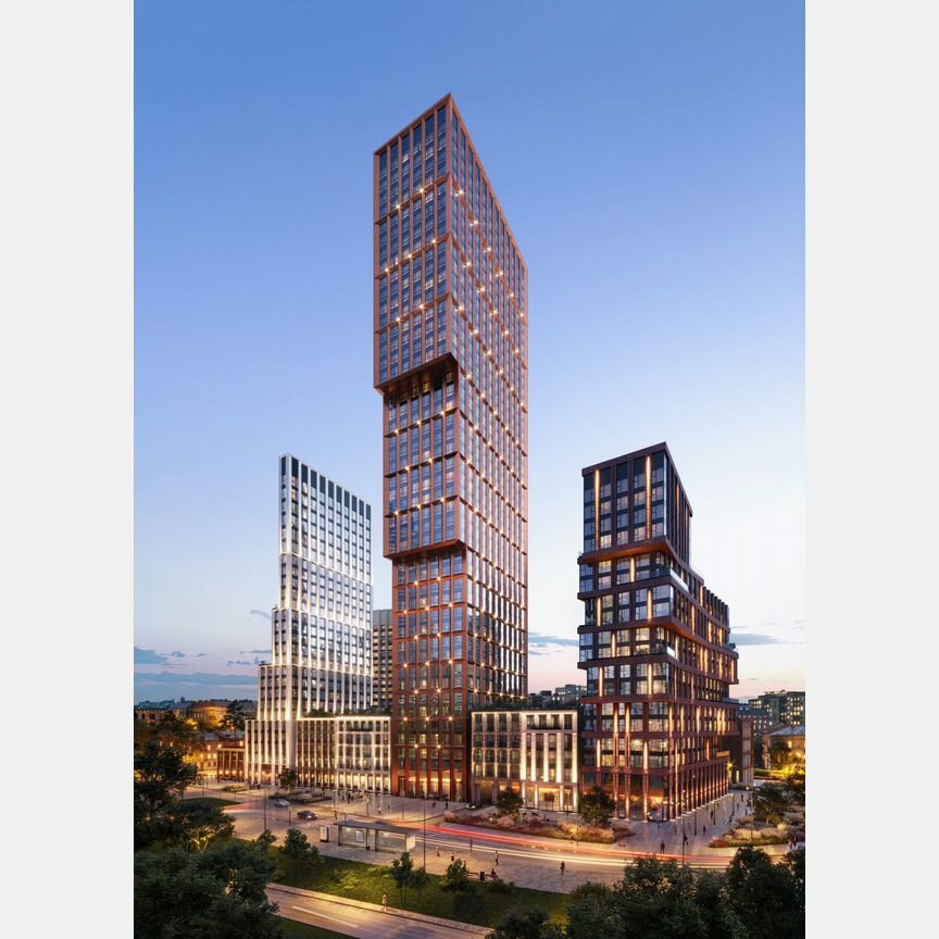 1-к. квартира, 36,2 м², 4/26 эт.